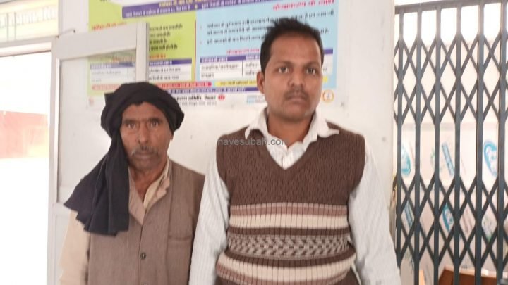 खरिगांवा चौक से गिरफ्तार युवक