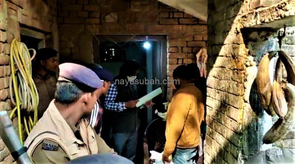 मौके पर पहुँची पुलिस