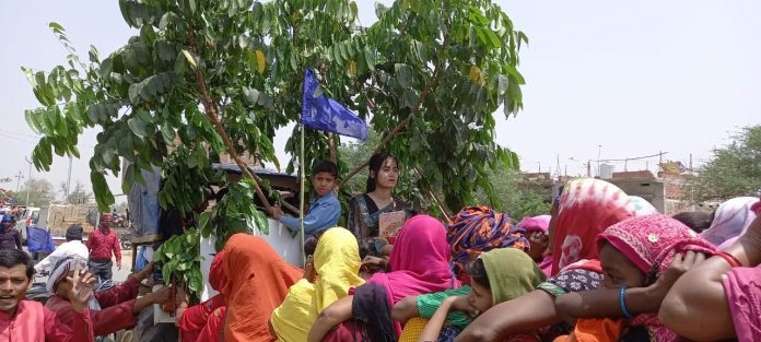 बाबा साहब की जयंती भव्य जुलूस का हुआ आयोजन