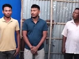 पकड़े गए तीनों बांग्लादेशी