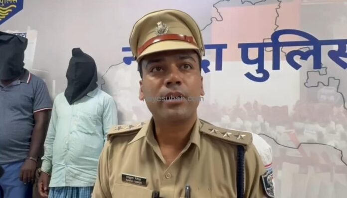 जानकारी देते एसडीपीओ राहुल कुमार