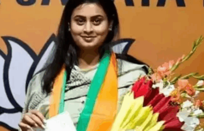 भाजपा प्रत्याशी श्रेयसी सिंह