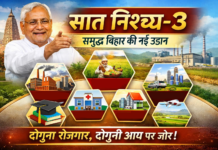 सात निश्चय-3’ पर मुहर, दोगुना रोजगार, दोगुनी आय से लेकर समृद्ध उद्योग और आधुनिक बिहार के निर्माण का रोडमैप तैयार
