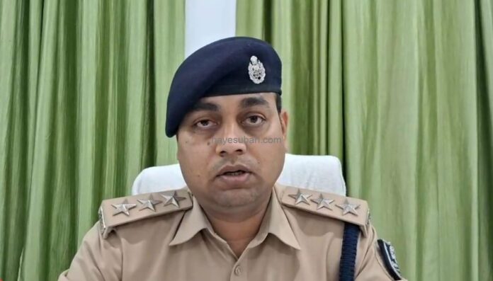 जानकारी देते हुए एसडीपीओ प्रदीप कुमार