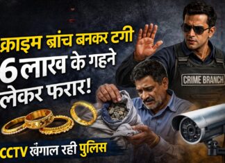 सरेआम ठगी का नया तरीका: अधिकारी बनकर गहने उतरवाए, पोटली में थमा दिए पत्थर NS News