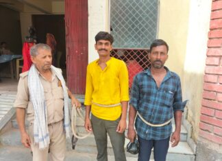 कुर्की की कार्रवाई से पहले ही पुलिस के हत्थे चढ़े दो फरार वारंटी, न्यायिक हिरासत में भेजे गए NS News