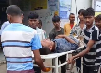 मजदूरों से भरी पिकअप पलटी, 20 से अधिक घायल, 6 की हालत गंभीर, NH-219 निर्माण के दौरान सड़क पर फैली कीचड़ बनी हादसे की वजह NS News