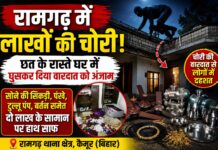 वाराणसी गया था परिवार, पीछे से चोरों ने छत के रास्ते घर में किया प्रवेश; लाखों की चोरी NS News