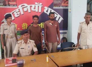 मोहनियां में पशु तस्करी पर बड़ी कार्रवाई, तीन पिकअप से 27 मवेशी बरामद; दो तस्कर गिरफ्तार NS News
