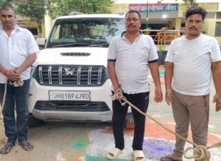 फर्जी अफसर बनकर राइस मिल संचालक से 40.50 लाख लूटने का खुलासा, तीन आरोपी गिरफ्तार NS news