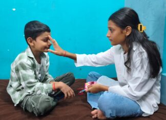 कैमूर में भाई-बहन के स्नेह का पर्व, राखी बांध बहनों ने मांगी भाइयों की लंबी उम्र NS News