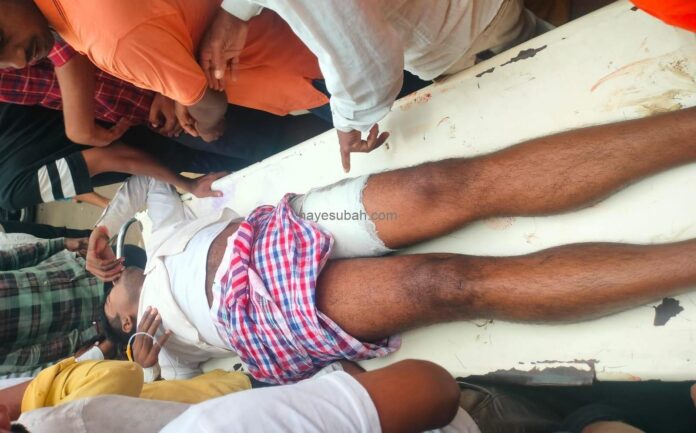 सदर अस्पताल औरंगाबाद में इलाजरत सीएसपी संचालक