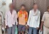 न्यायालय के वारंट पर पुलिस की कार्रवाई, चार फरार वारंटी गिरफ्तार NS News