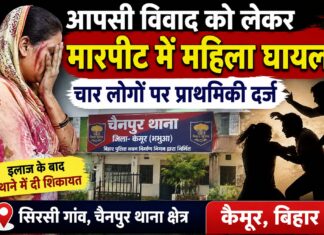 सिरसी में महिला से मारपीट का मामला, चार लोगों पर प्राथमिकी दर्ज NS News
